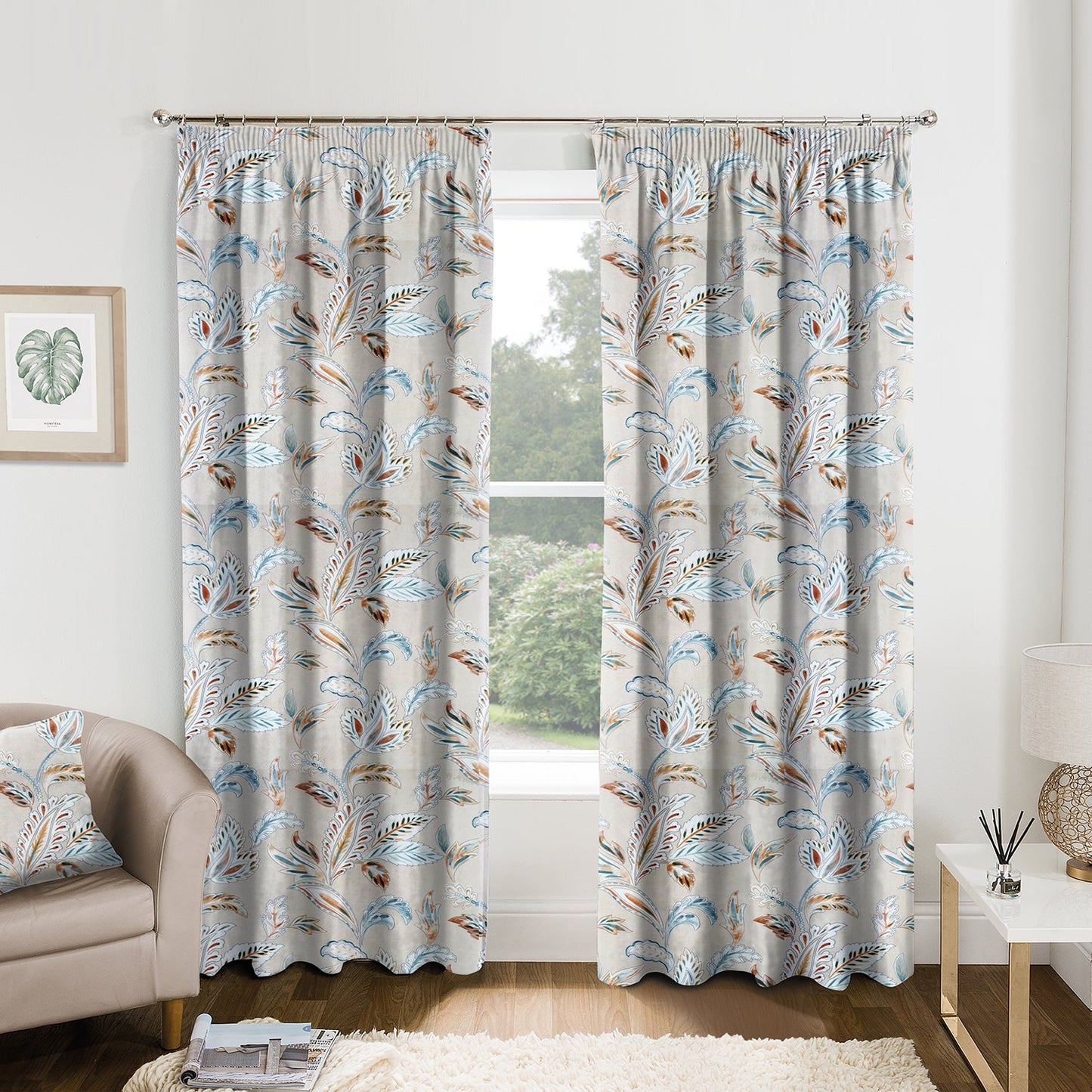 Cordoba Autumn Made to Measure Curtains
