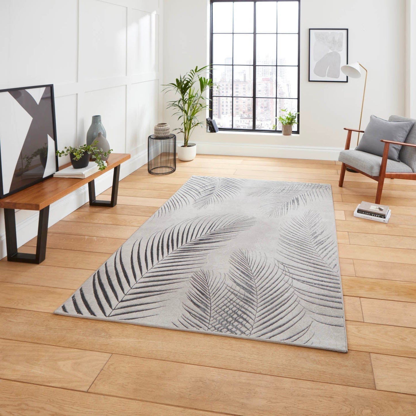 Creation 50051 Grey/Silver Rug