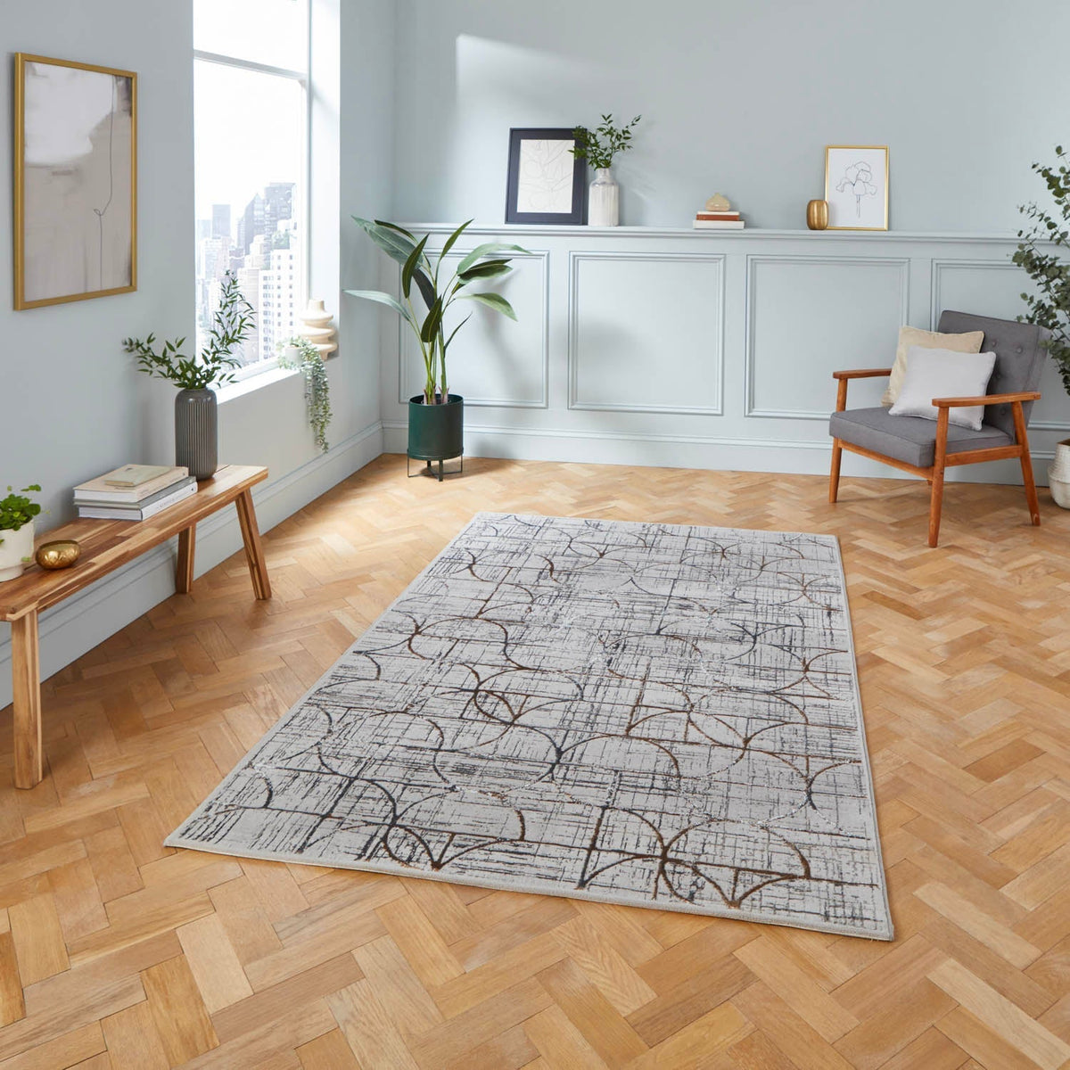 Creation G2851 Metallic Rug