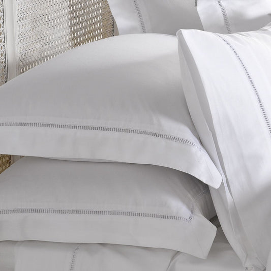 White 1000 Thread Count 100% Cotton Pillowcase