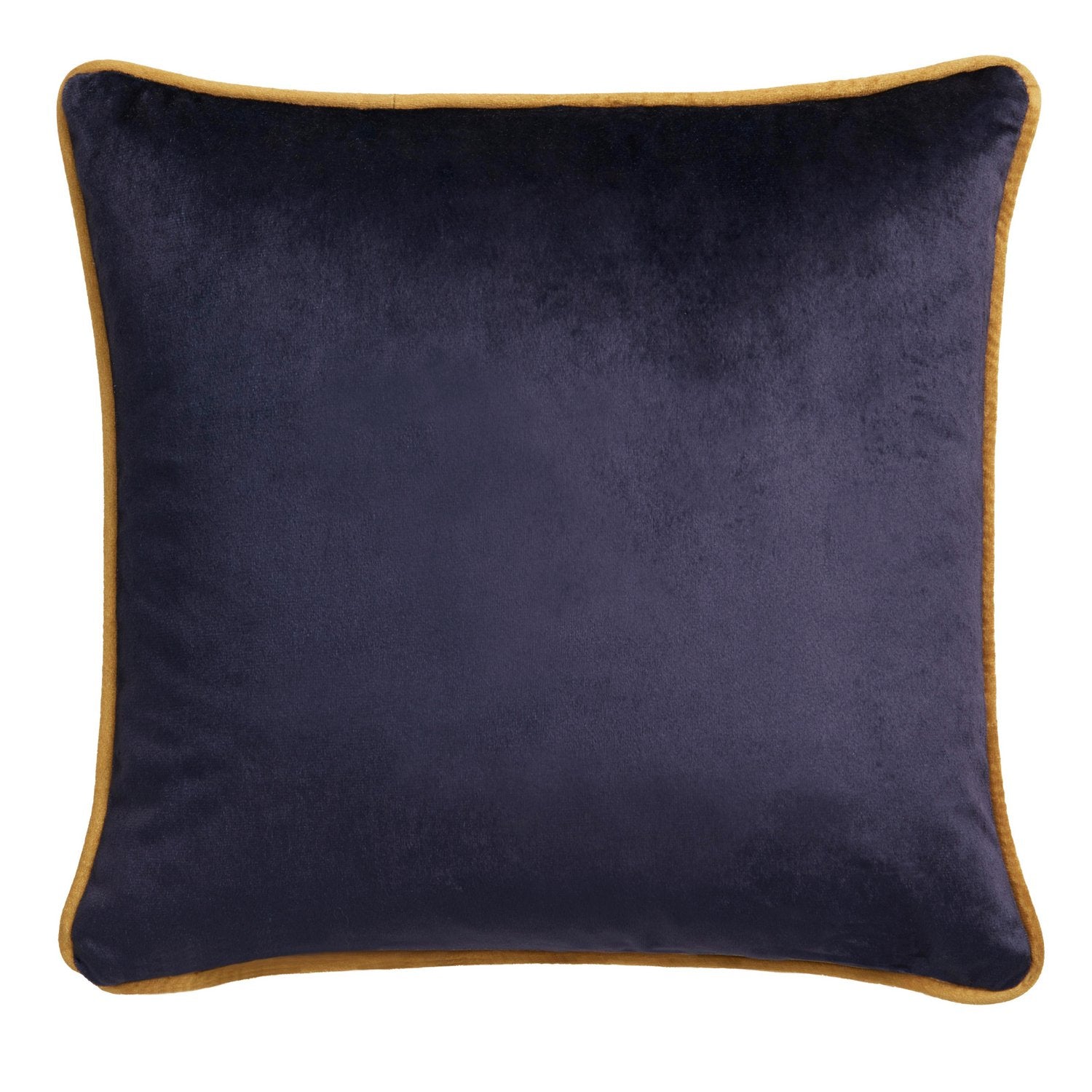Navy and cheap ochre cushions