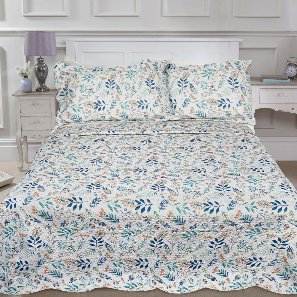 Fernley Quilted Patchwork Bedspread Set Julian Charles Home