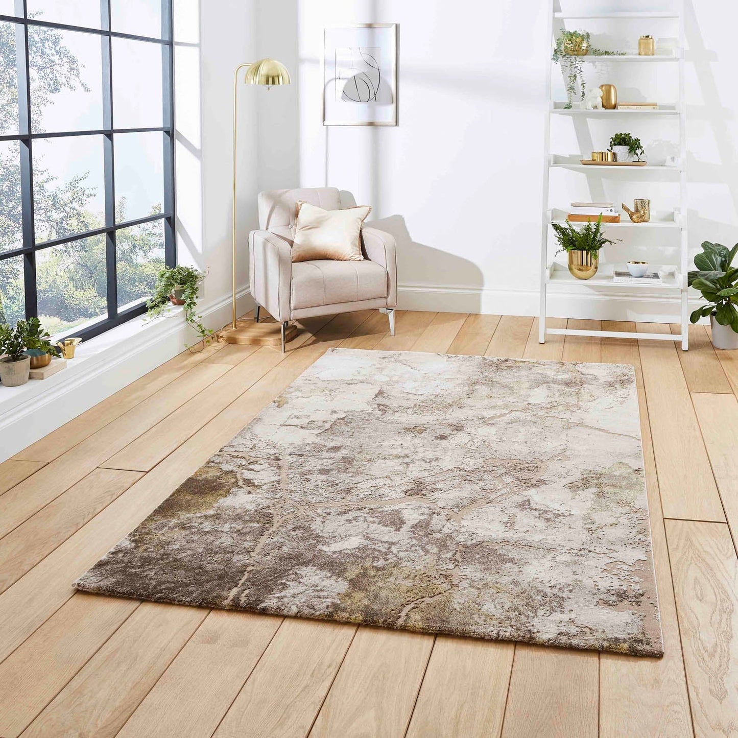 Florence 50032 Beige/Gold Rug