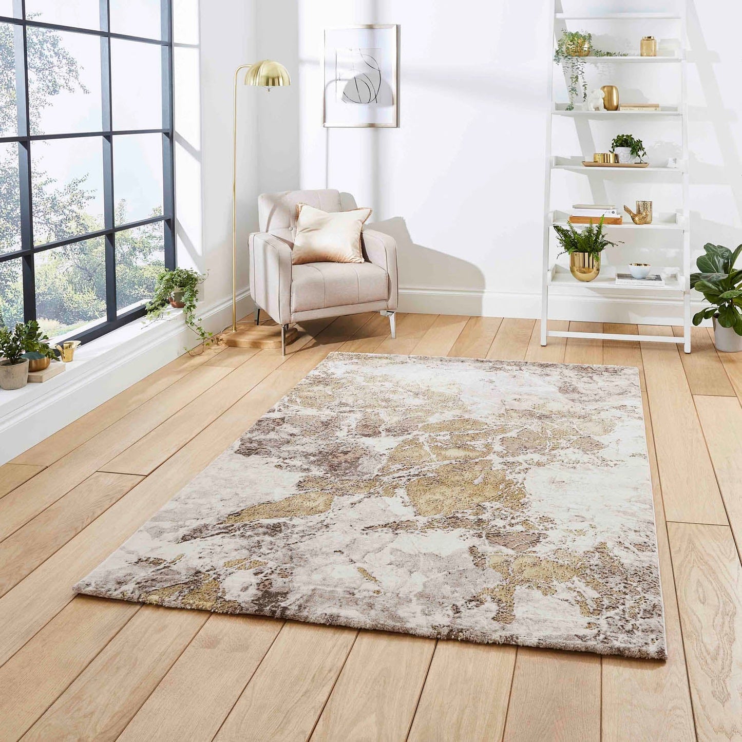 Florence 50033 Beige/Gold Rug