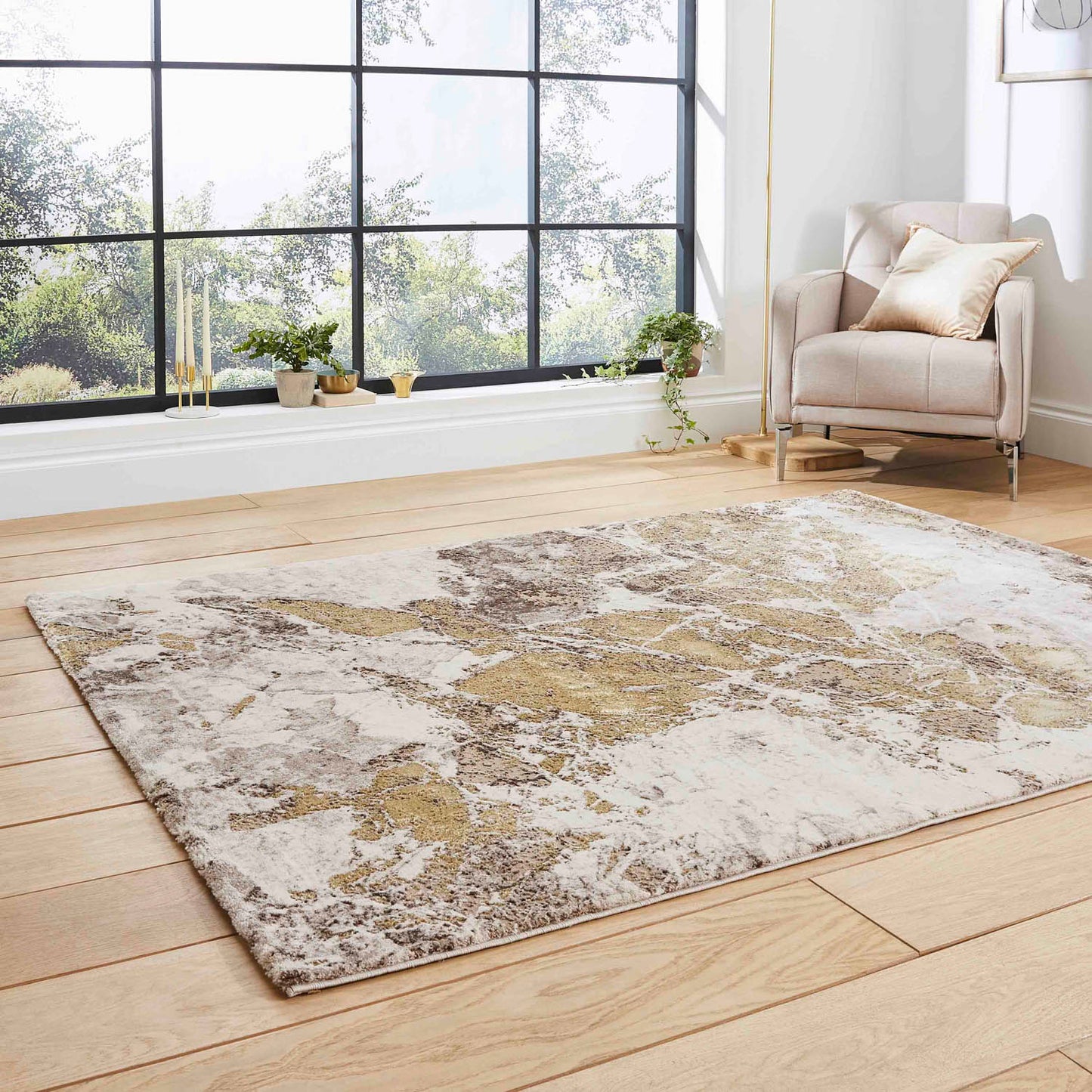 Florence 50033 Beige/Gold Rug