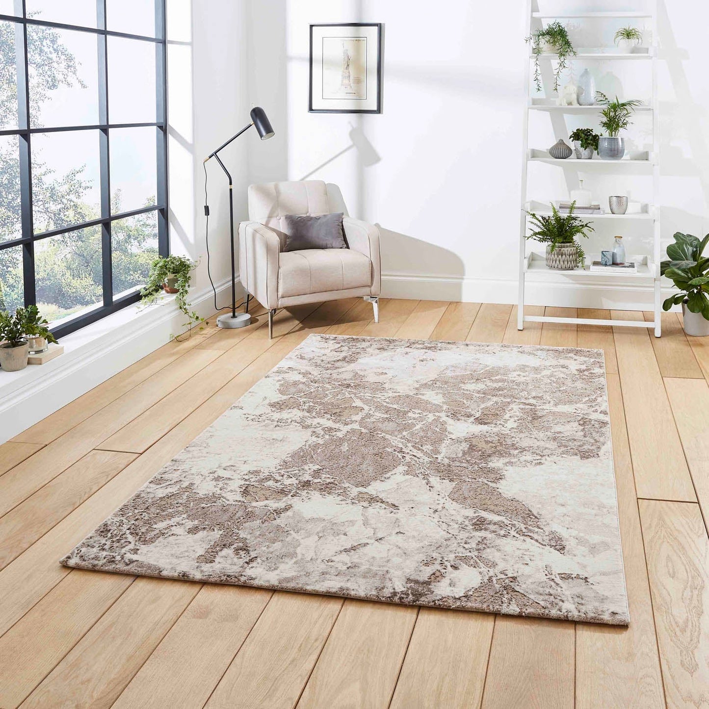 Florence 50033 Beige/Silver Rug