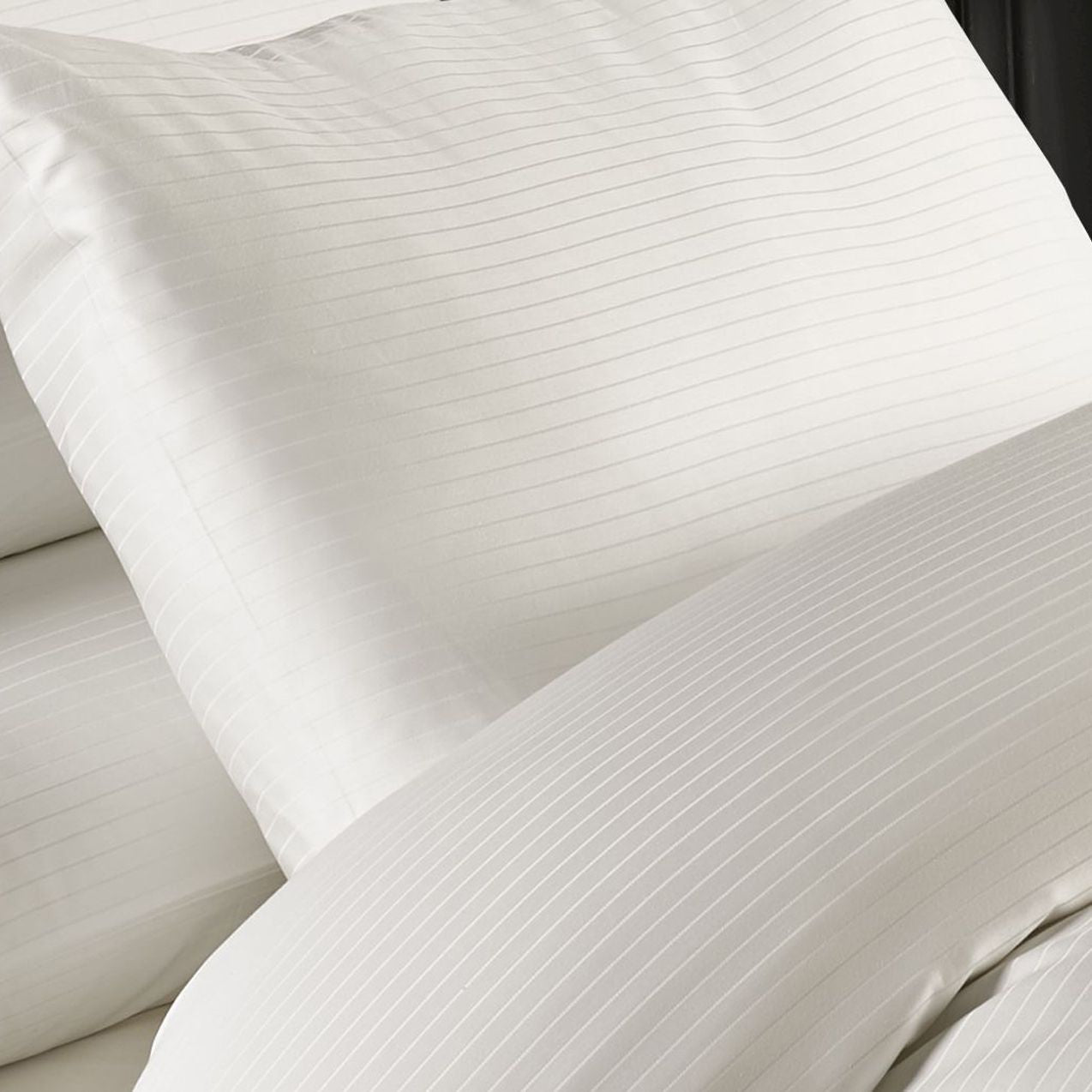 Grosvenor Cream 1000 Thread Count Pin Stripe Pillowcase (Pair)