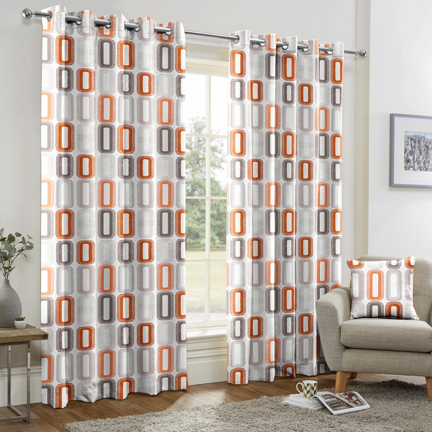 Soho Terracotta Made to Measure Curtains