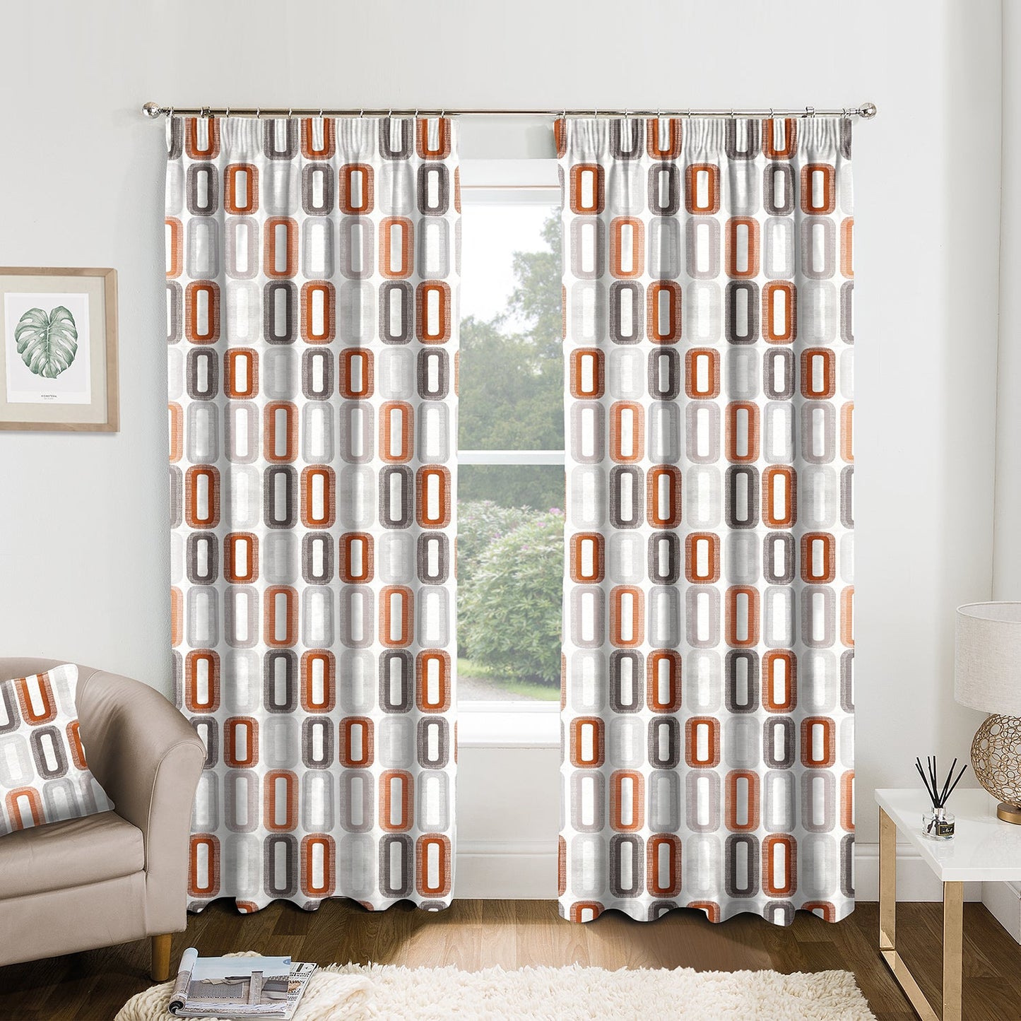 Soho Terracotta Made to Measure Curtains