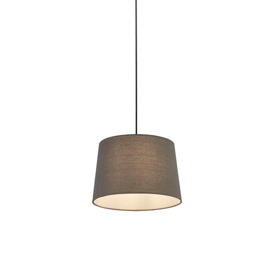 Grey Tapered Linen Shade 28cm