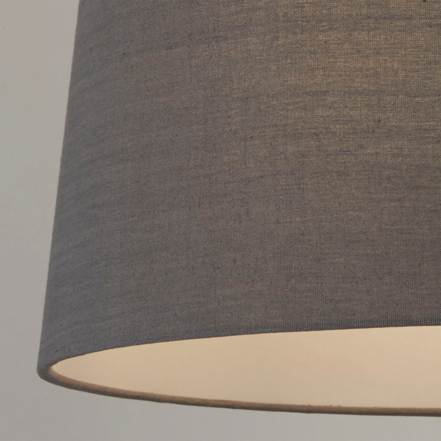 Grey Tapered Linen Shade 38cm