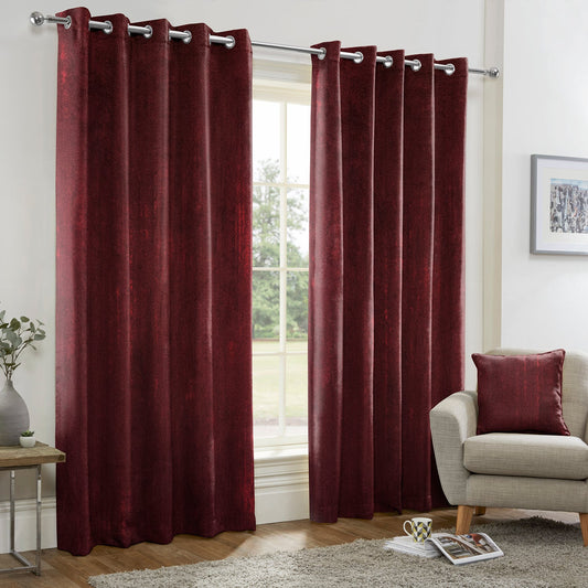 Heritage Burgundy Made to Measure Curtains