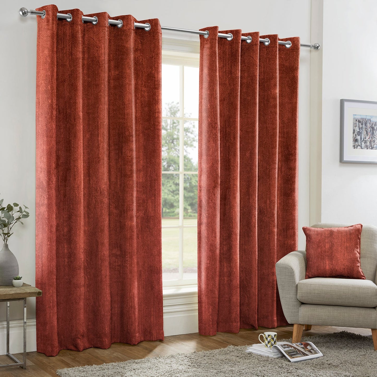 Heritage Sunset Made to Measure Curtains