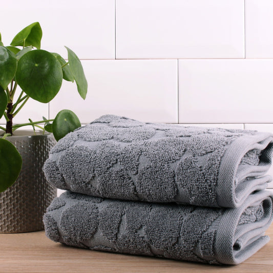 Ingo Grey 550gsm Cotton Towels