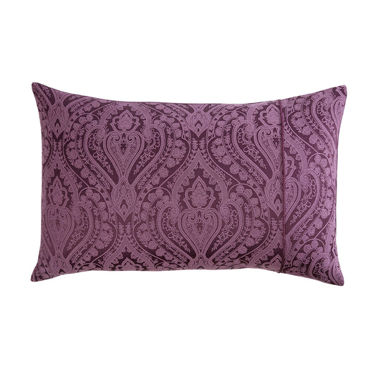 Regency Plum Luxury Jacquard Housewife Pillowcases (Pair)