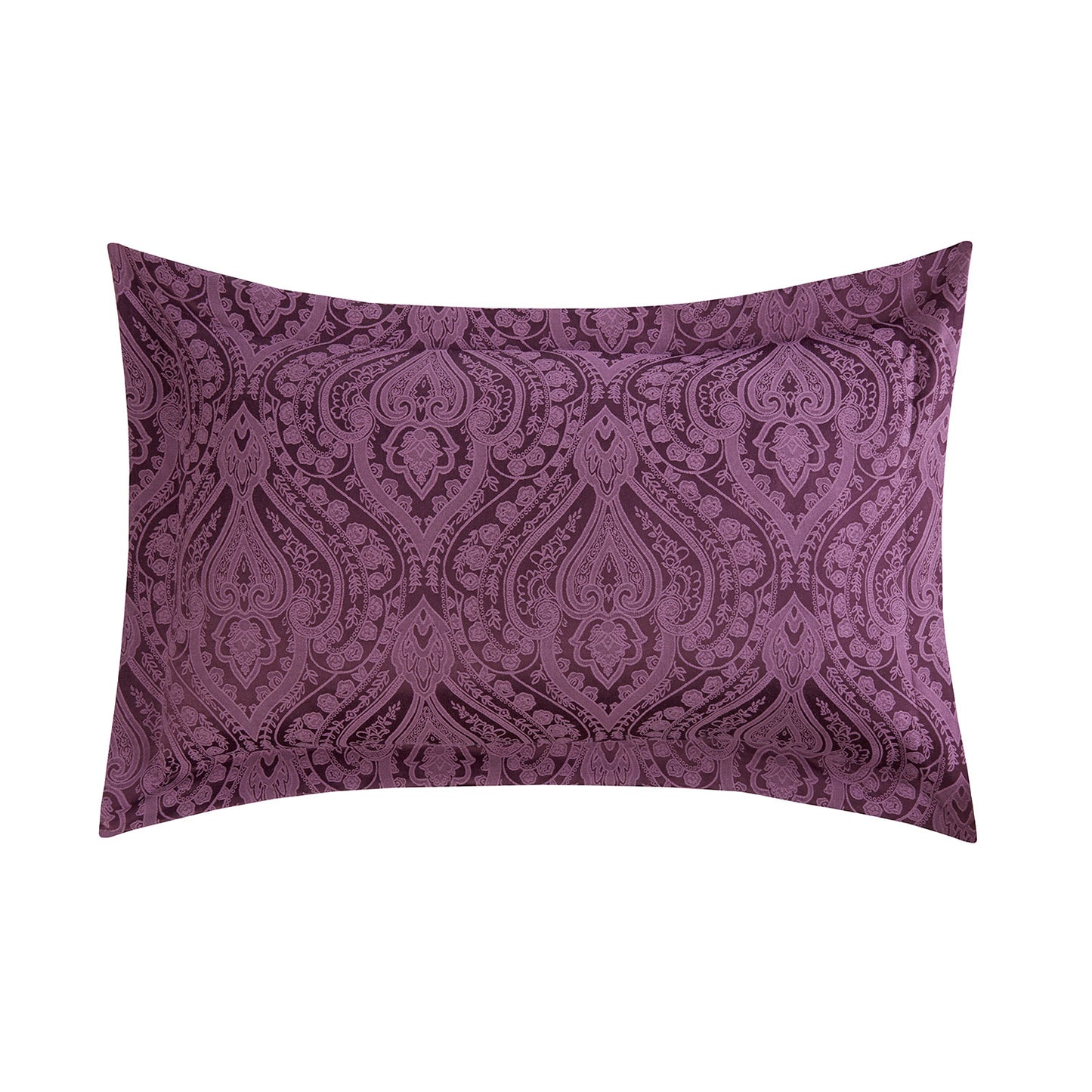 Regency Plum Luxury Jacquard Oxford Pillowcases (Pair)