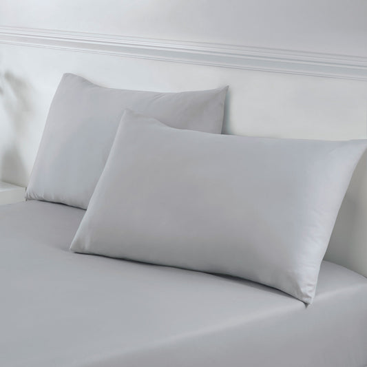 Grey Super Soft Easycare Housewife Pillowcases (Pair)