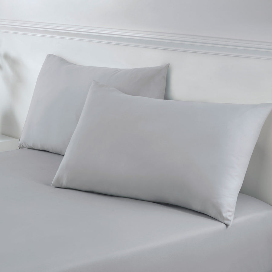 Grey Super Soft Easycare Housewife Pillowcases (Pair)