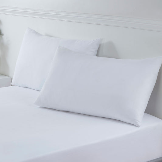 White Super Soft Easycare Housewife Pillowcases (Pair)