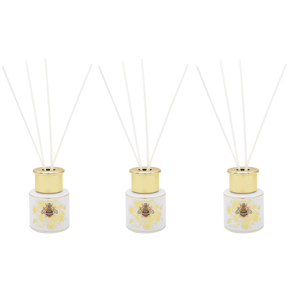 Honeycomb Jewelled Bee Honey Diffusers (3 Pack)