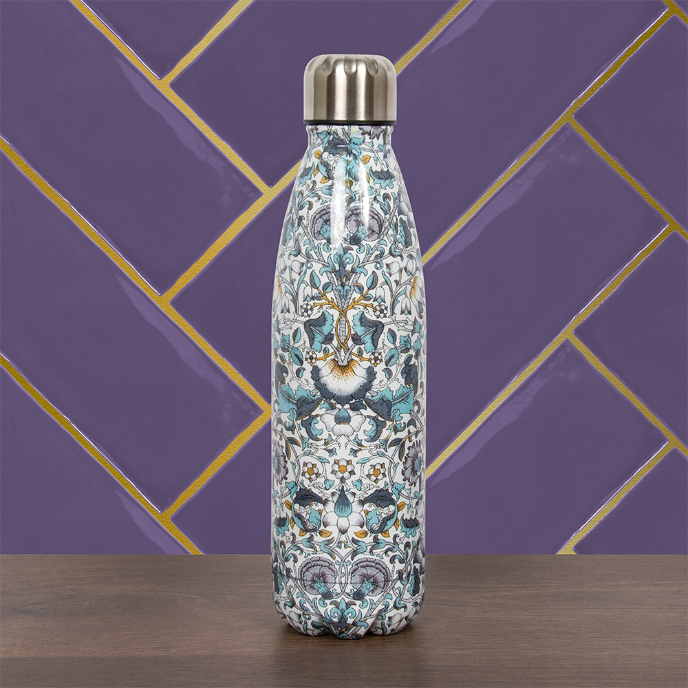 William Morris Lodden Purple Water Bottle