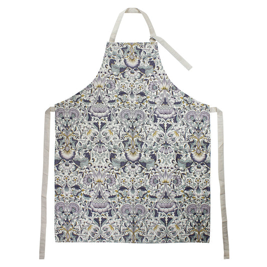 William Morris Lodden Purple Apron