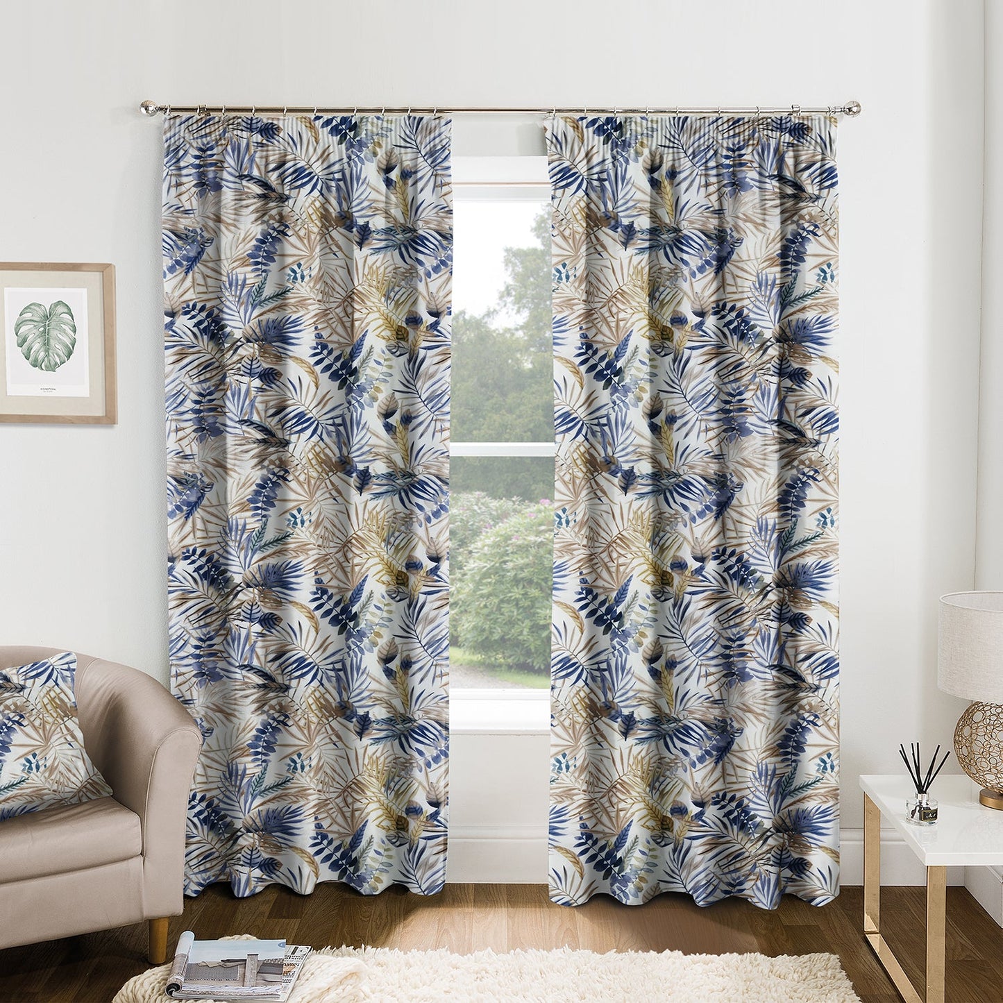 Makati Blue Made to Measure Curtains