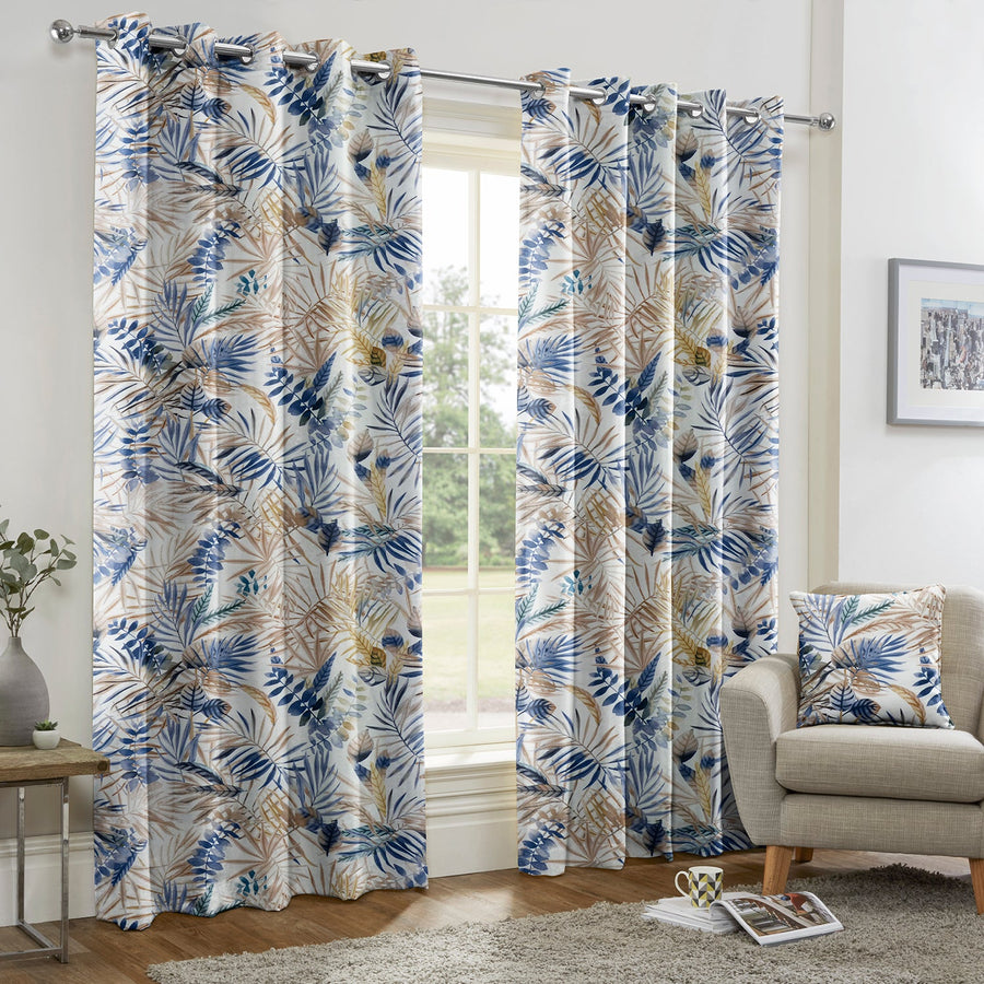Makati Blue Made to Measure Curtains