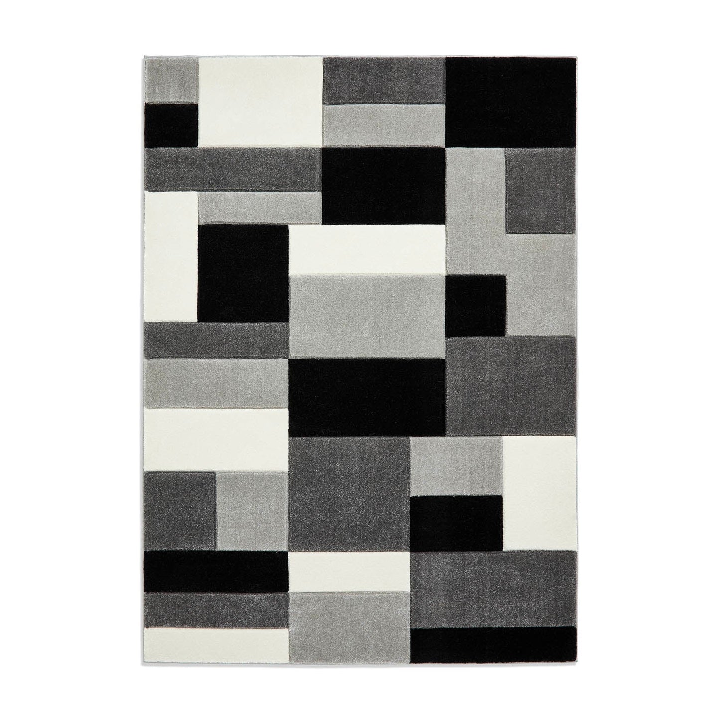 Matrix MT61 Grey/Black Rug