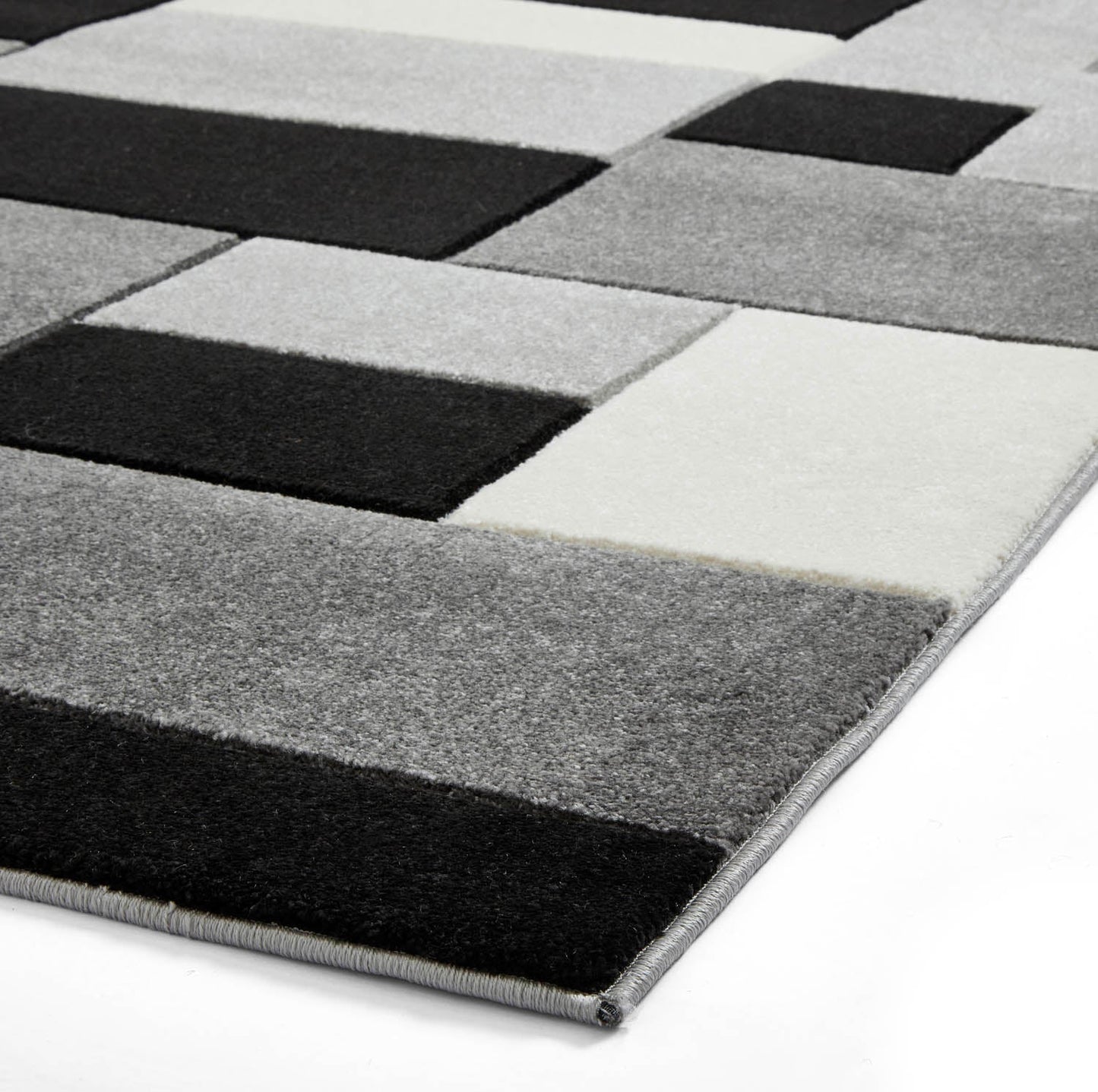 Matrix MT61 Grey/Black Rug