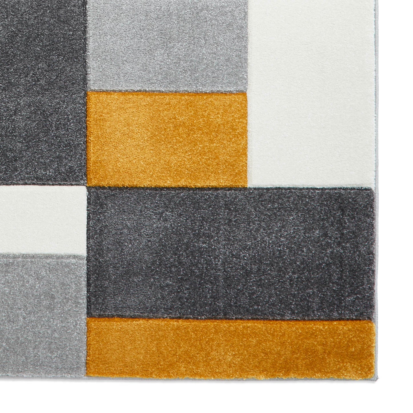 Matrix MT61 Grey/Yellow Rug