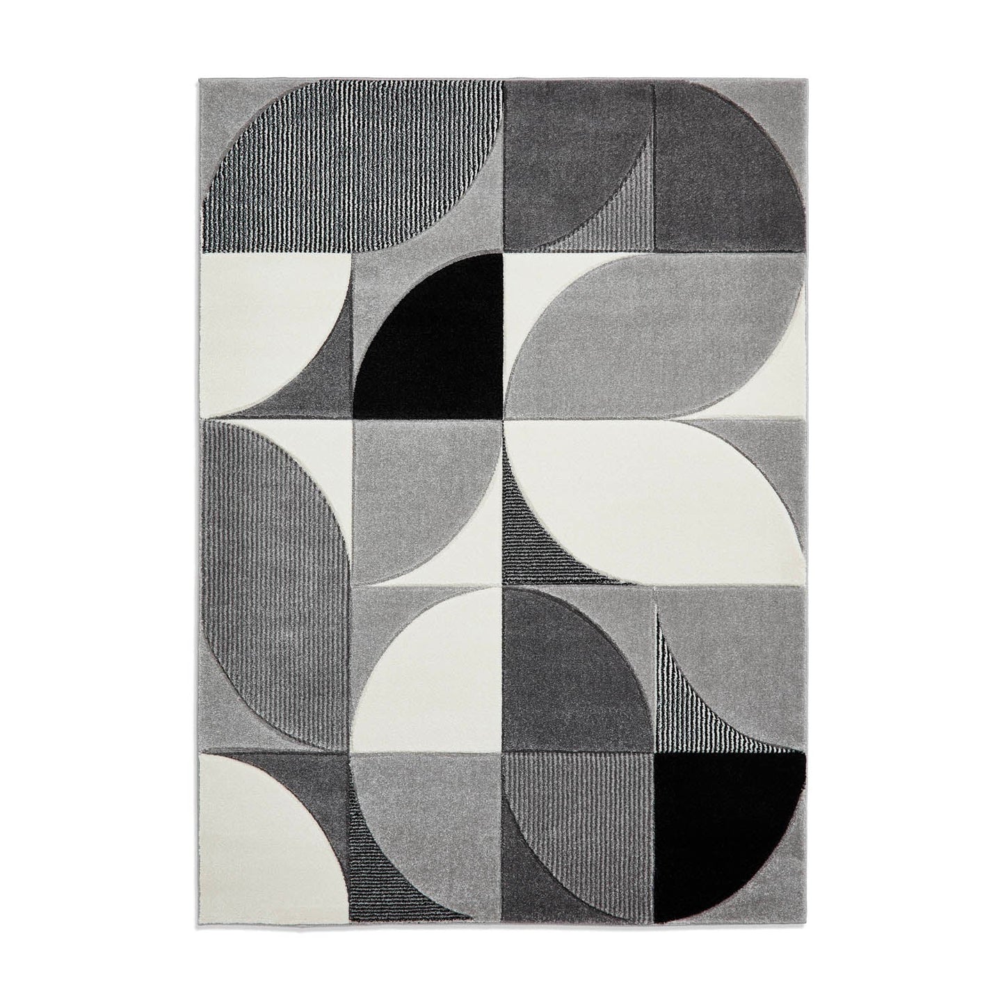 Matrix MT63 Grey/Black Rug