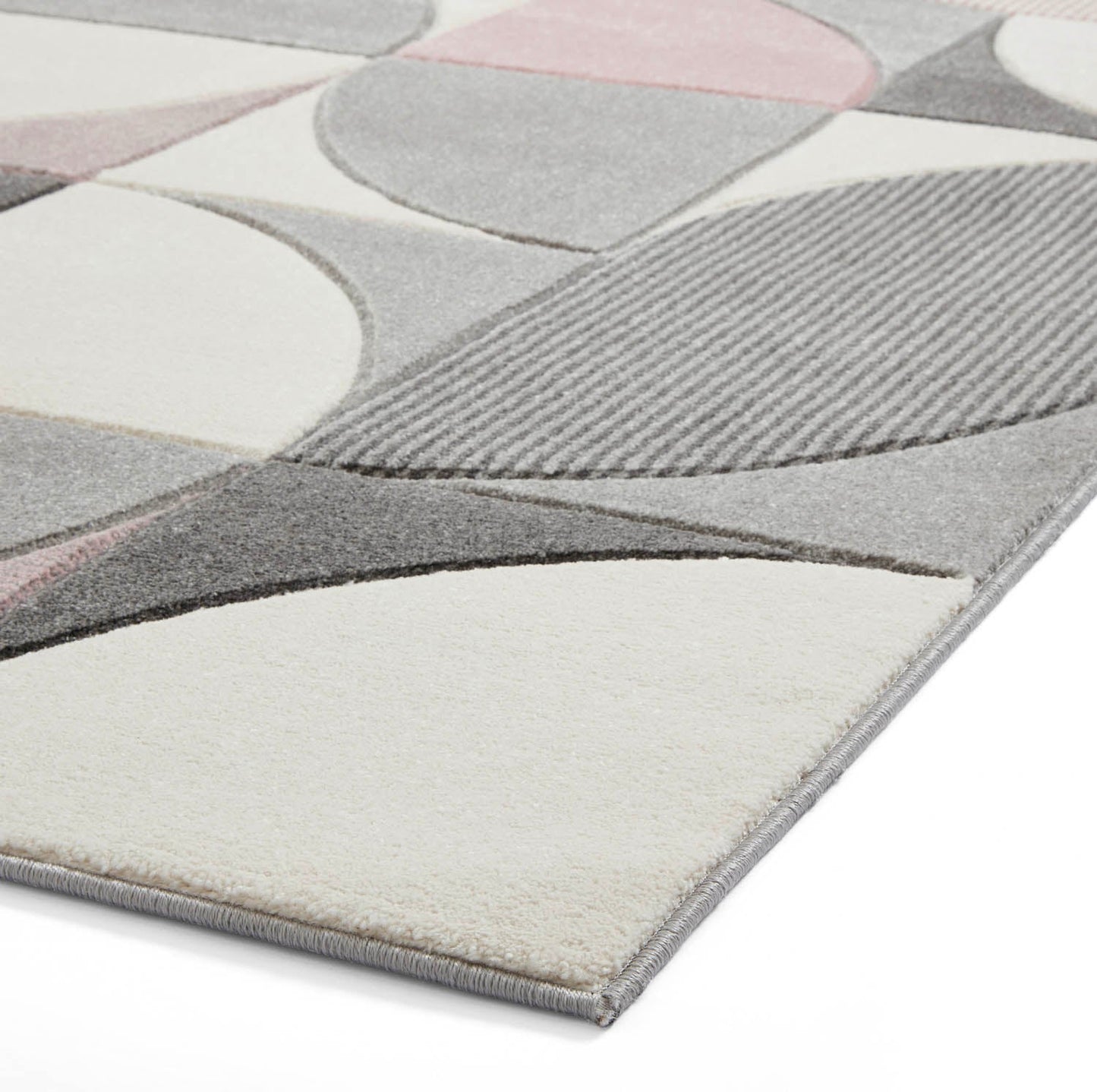 Matrix MT63 Grey/Rose Rug