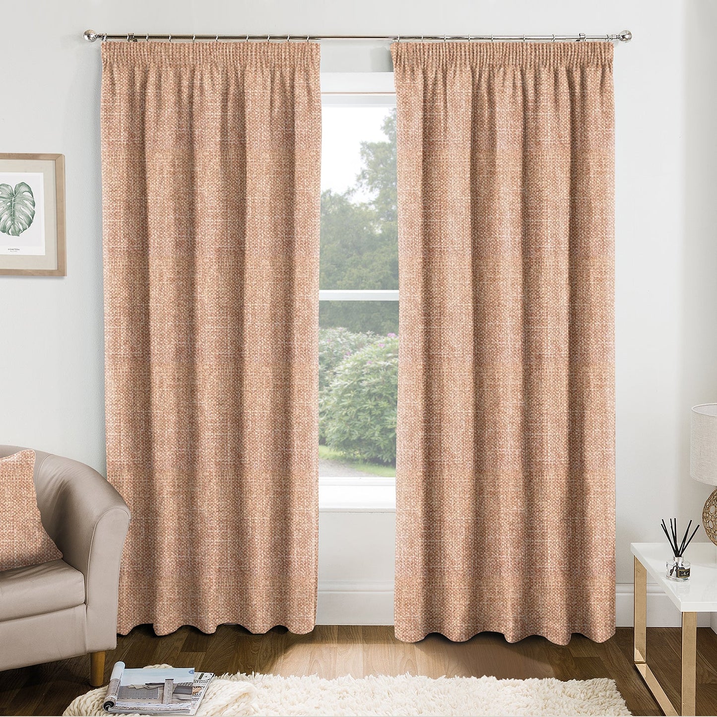 Mestre Powder Pink Made to Measure Curtains