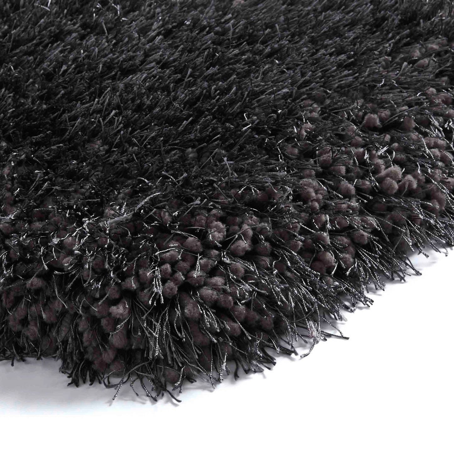 Montana Navy Blue Luxury Shaggy Rug