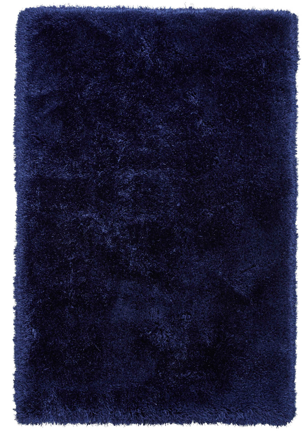 Montana Navy Blue Luxury Shaggy Rug