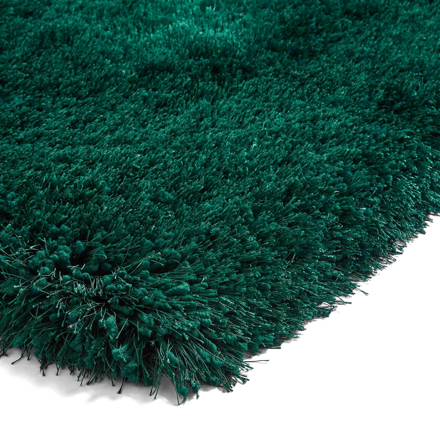 Montana Jewel Green Luxury Shaggy Rug