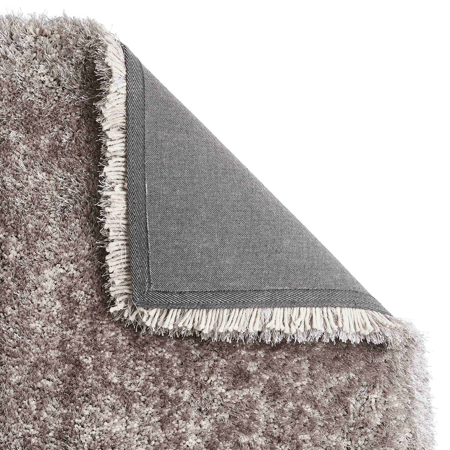 Montana Silver Grey Luxury Shaggy Rug