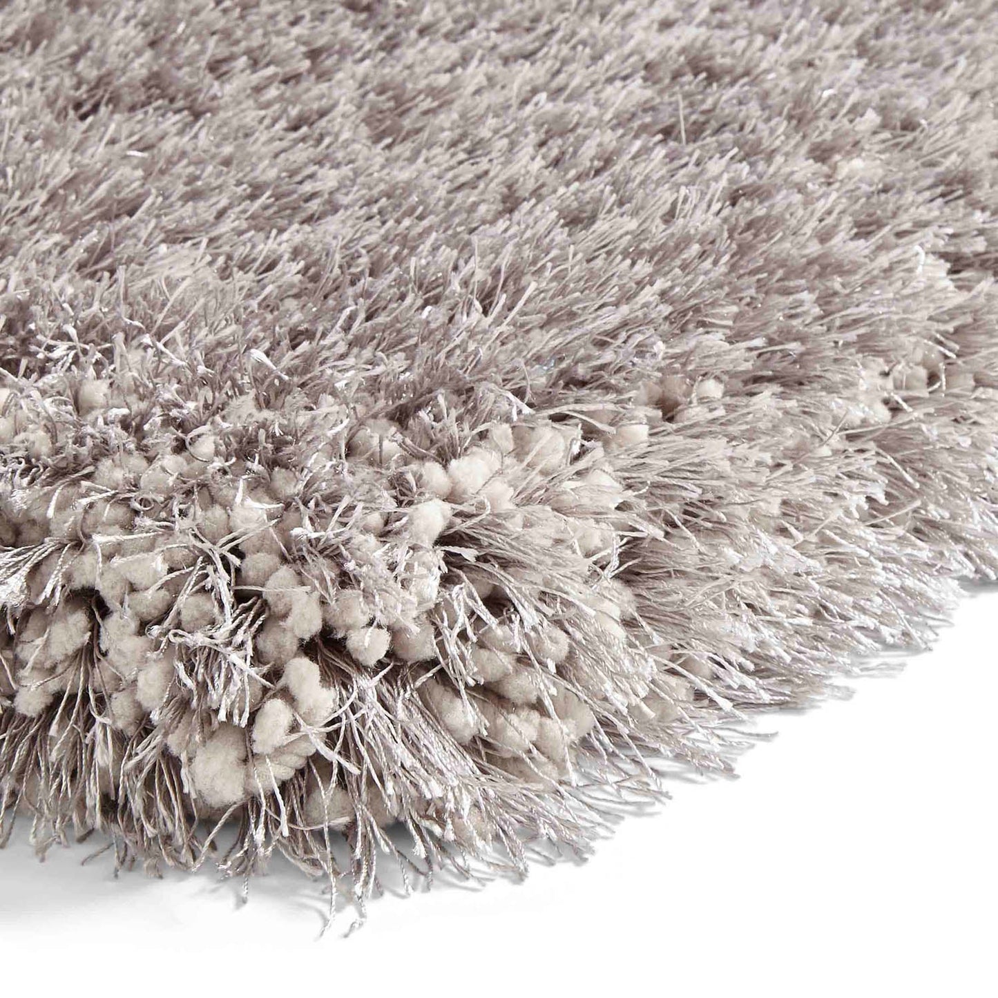 Montana Silver Grey Luxury Shaggy Rug