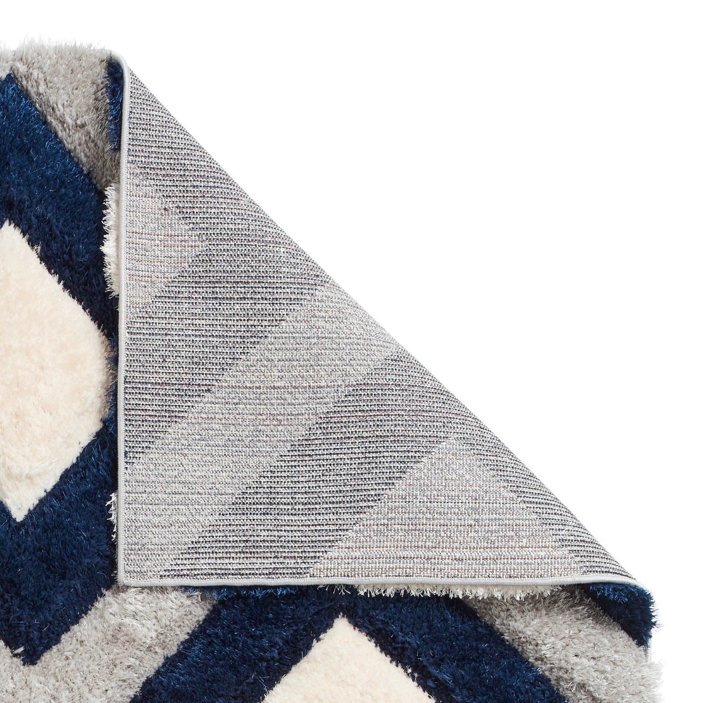 Olympia GR224 Grey/Navy Geometric Rug