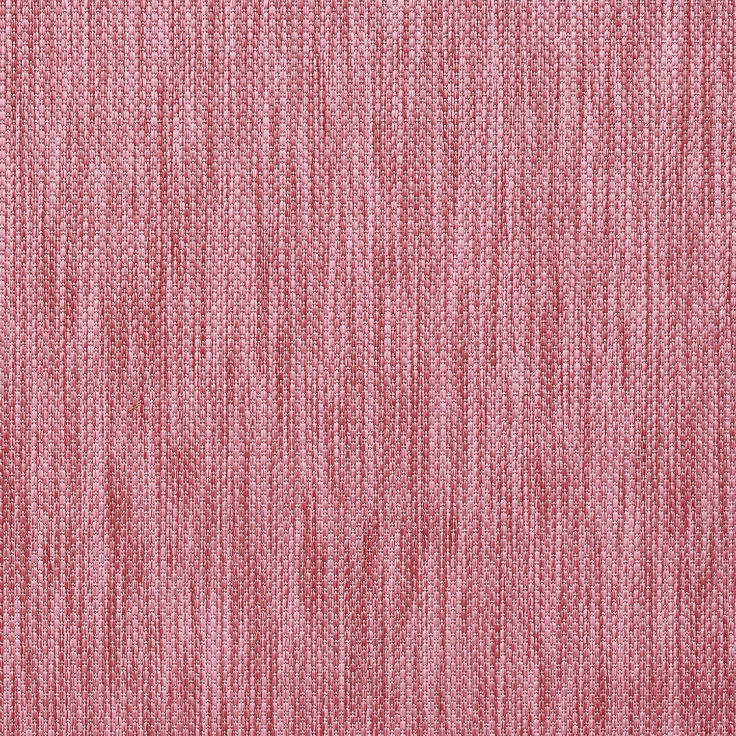 POP Outdoor Red Flat Weave Plain Rug