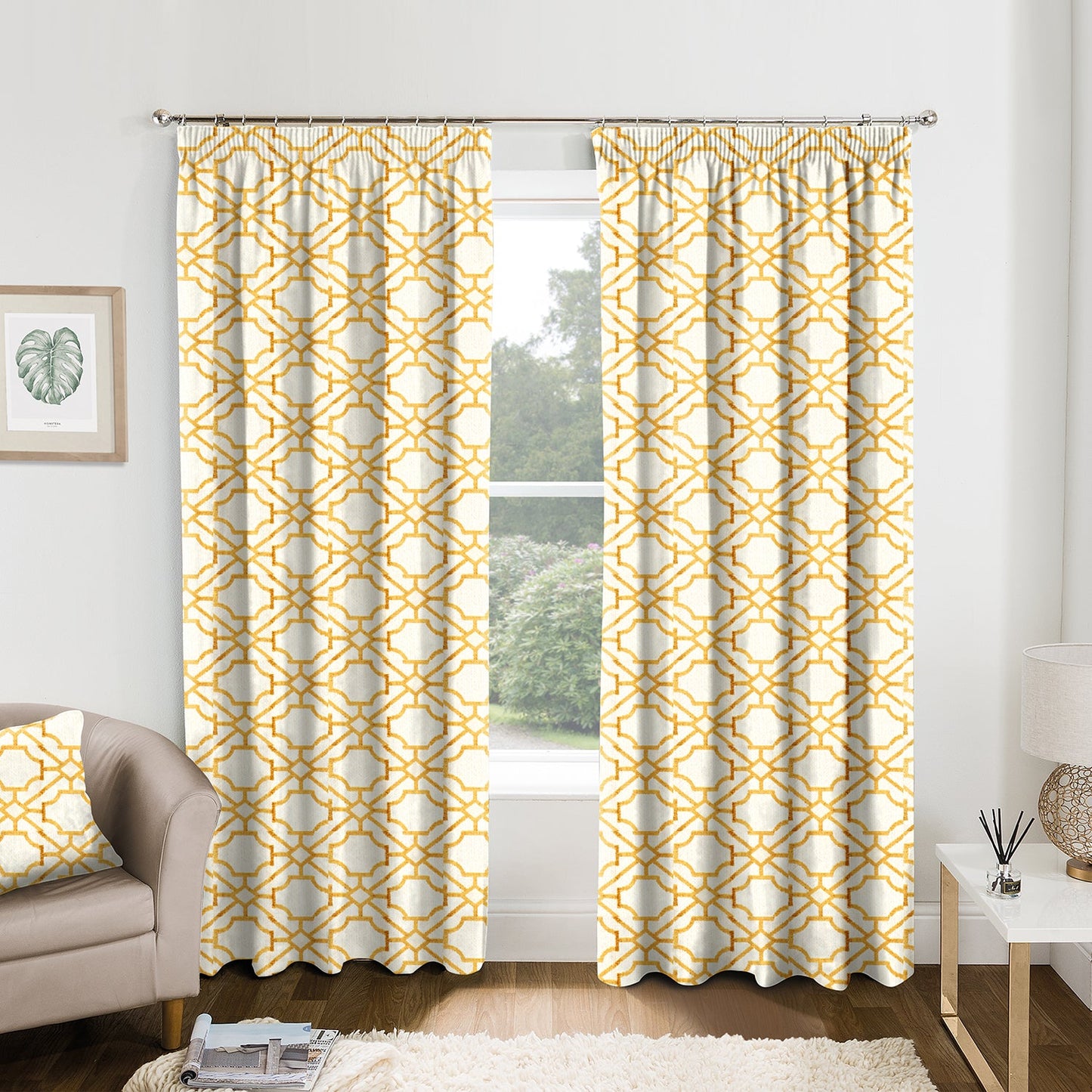 Rocco Gold Made to Measure Curtains