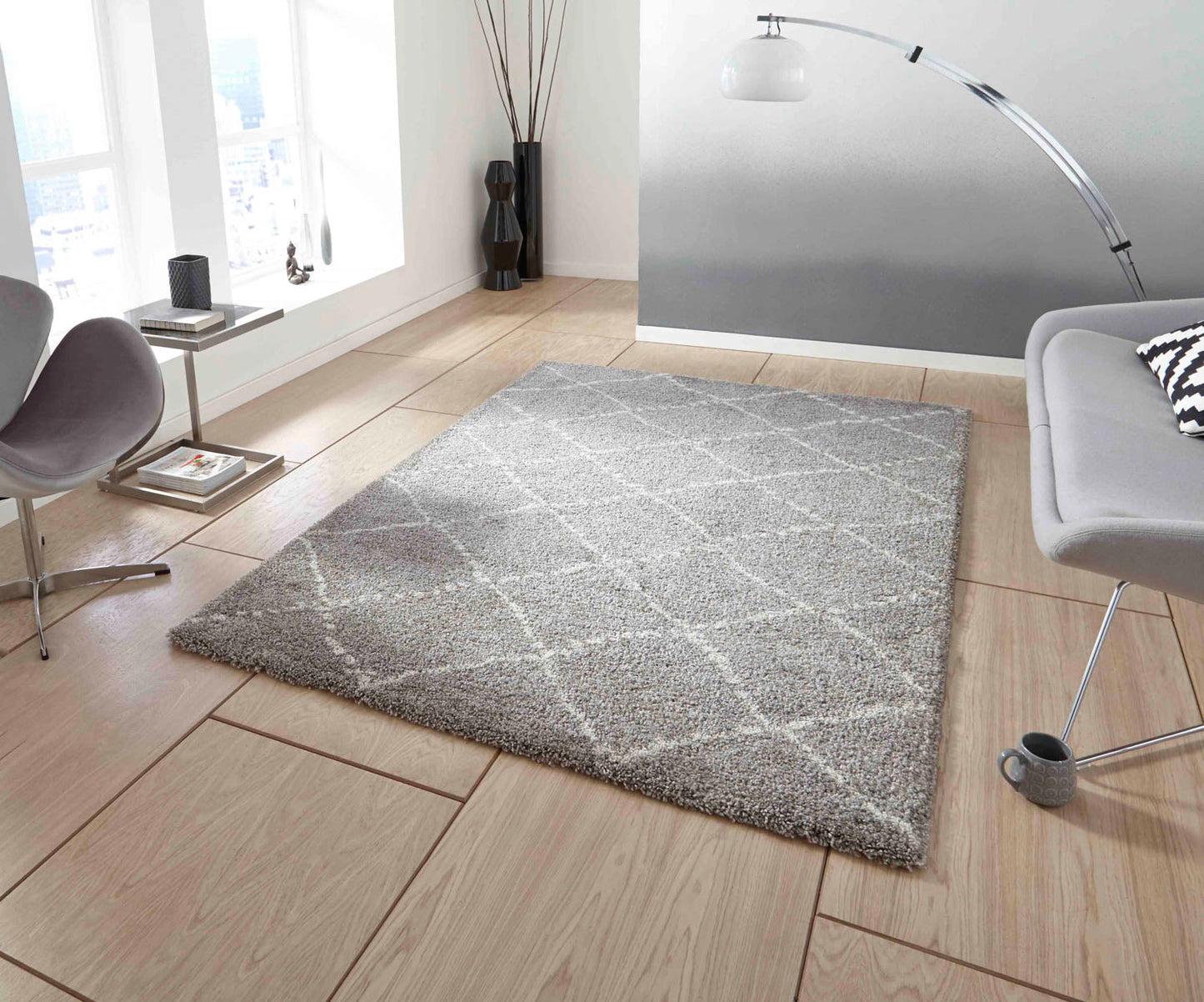 Royal Nomadic Grey/Cream Rug