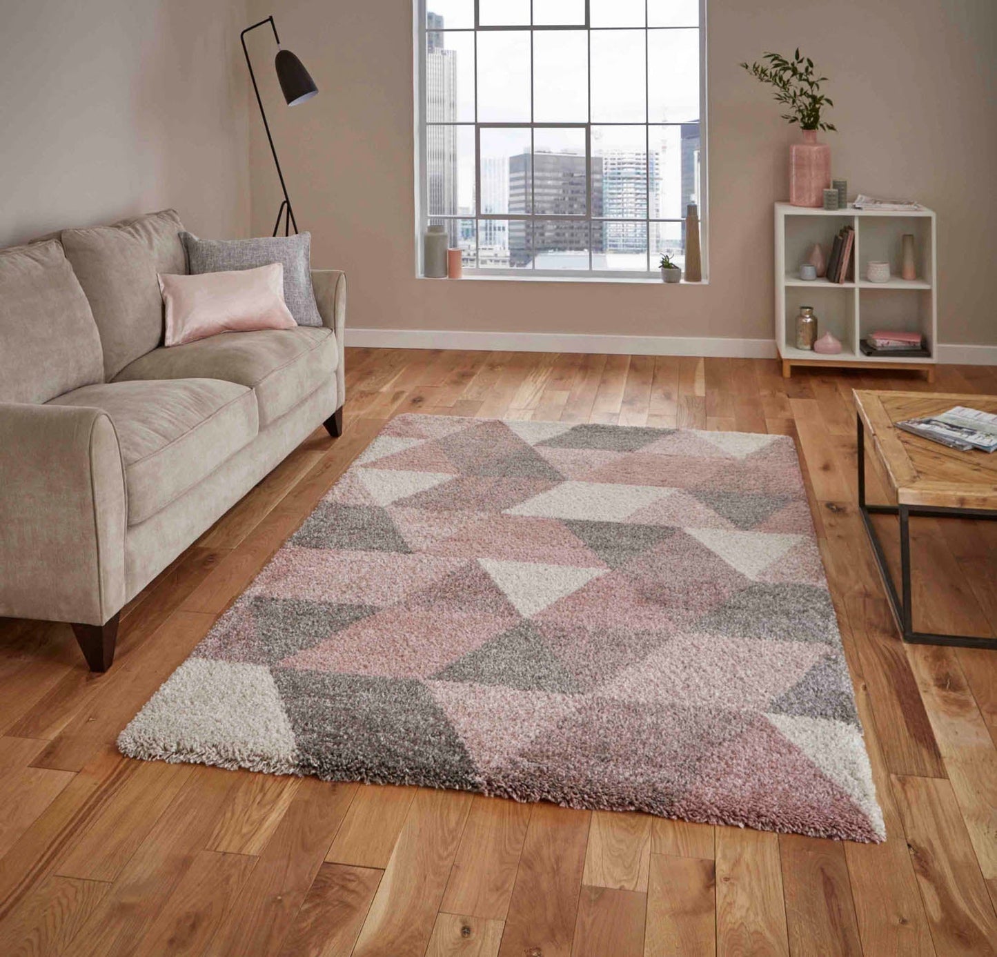 Royal Nomadic 7611 Rose/Grey Rug