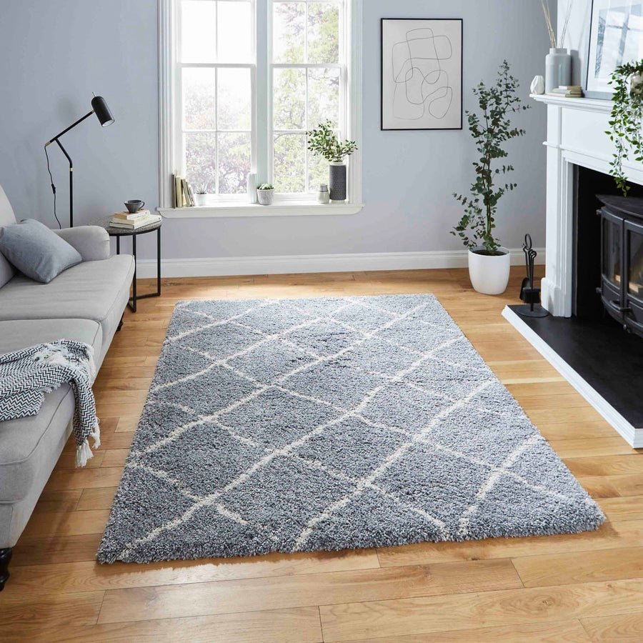 Scandi Berber G257 Grey Rug