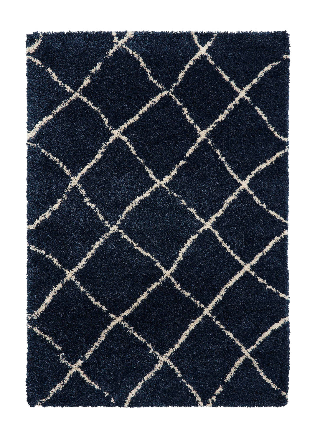 Scandi Berber G257 Navy Blue Rug