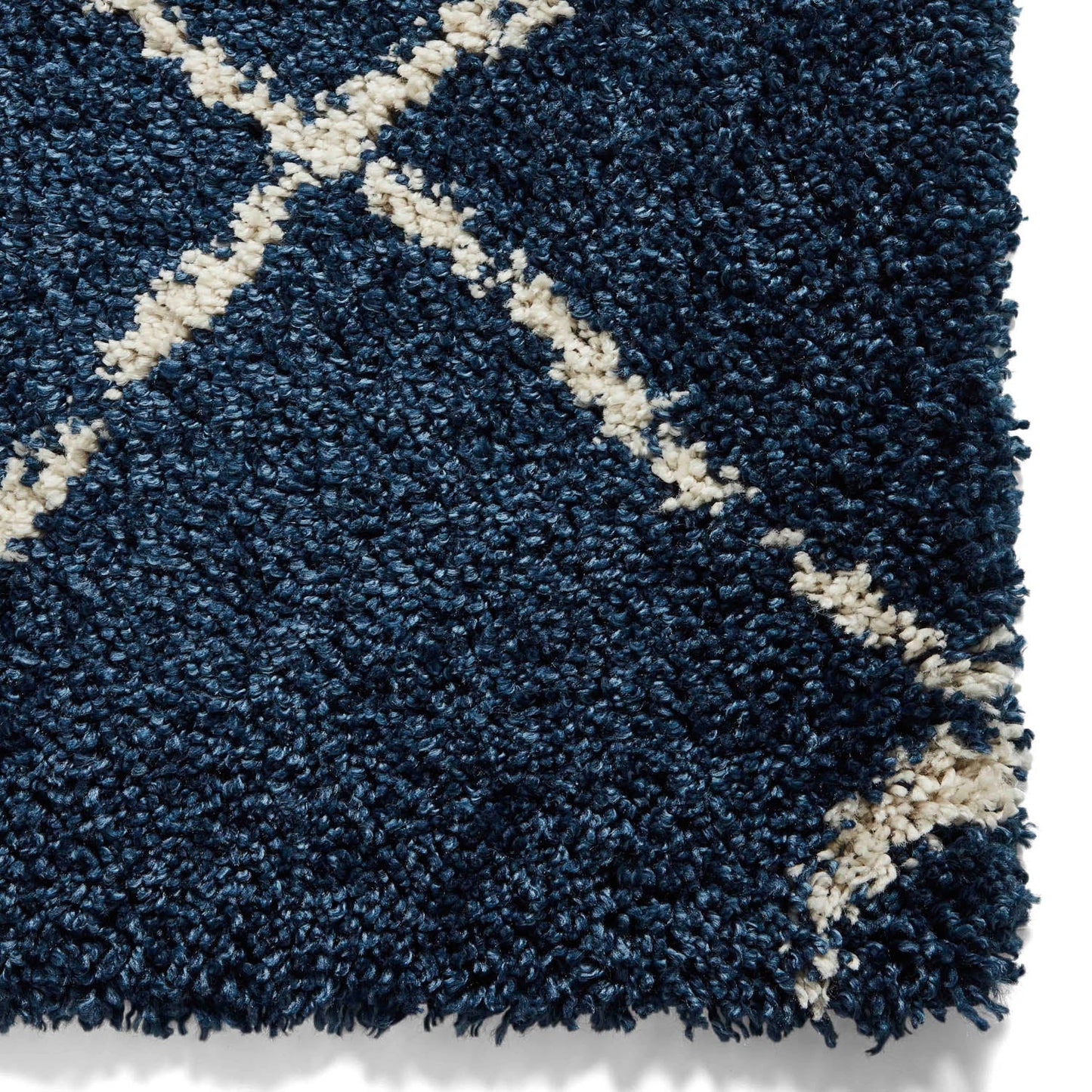 Scandi Berber G257 Navy Blue Rug