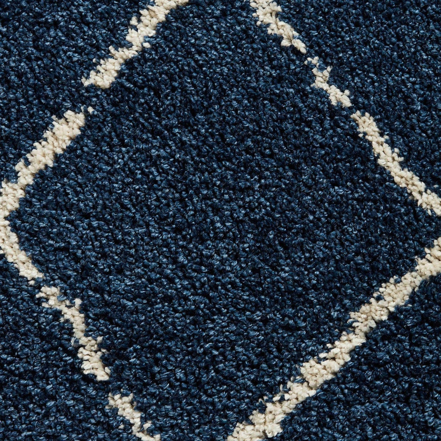 Scandi Berber G257 Navy Blue Rug