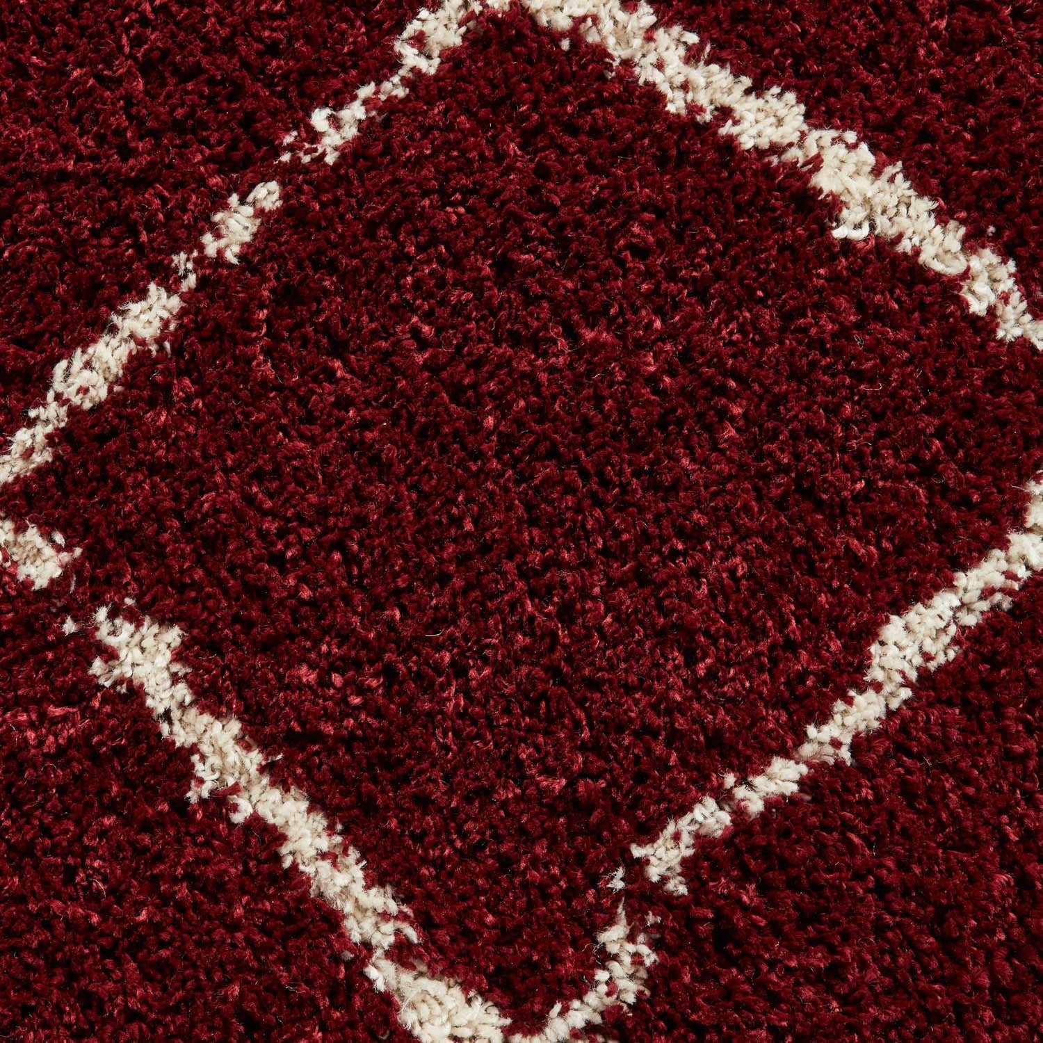 Scandi Berber G257 Red/Cream Rug | 120x170, 160x220, 200x290