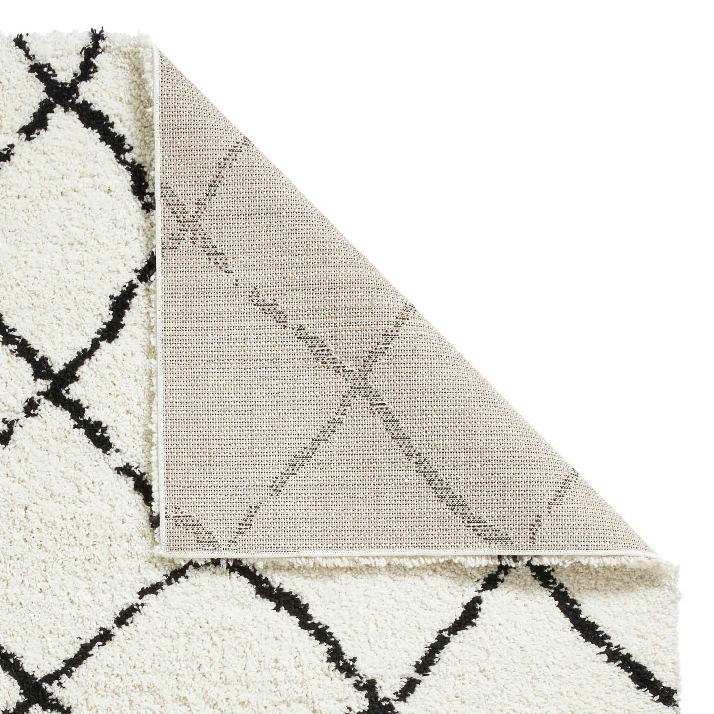 Scandi Berber G257 White/Black Rug